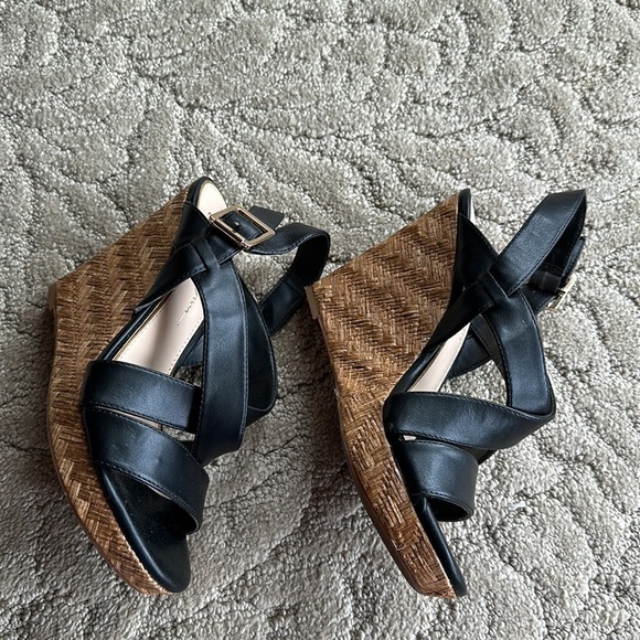 Jessica Simpson Wedges Size 8 Women’s Black - Picture 3 of 5